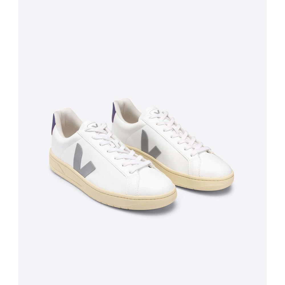 Veja URCA CWL OXFORD-GREY Sneakers Dames White/Purple | NL 633RVD